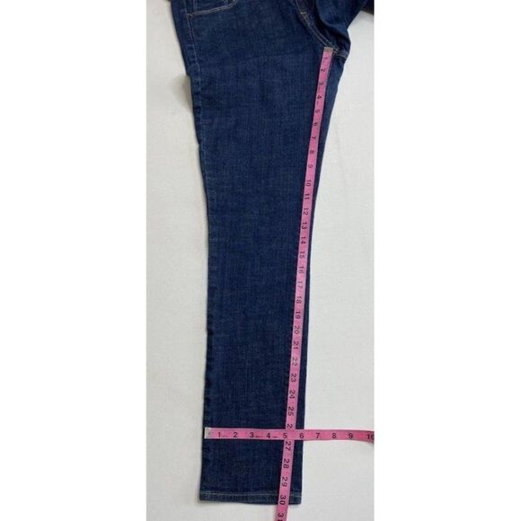 Old Navy Womens Dark‎ Wash Sweetheart Mid Rise Skinny Jeans Sz 6 - Picture 8 of 8
